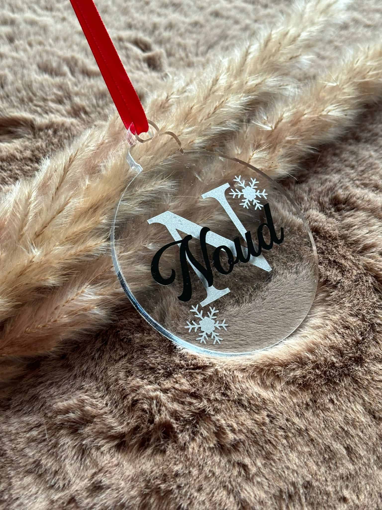 Weihnachtskugel mit Namen