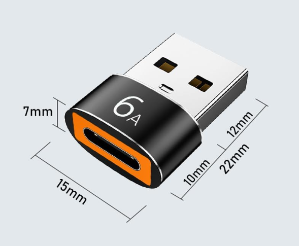 USB-A naar USB-C