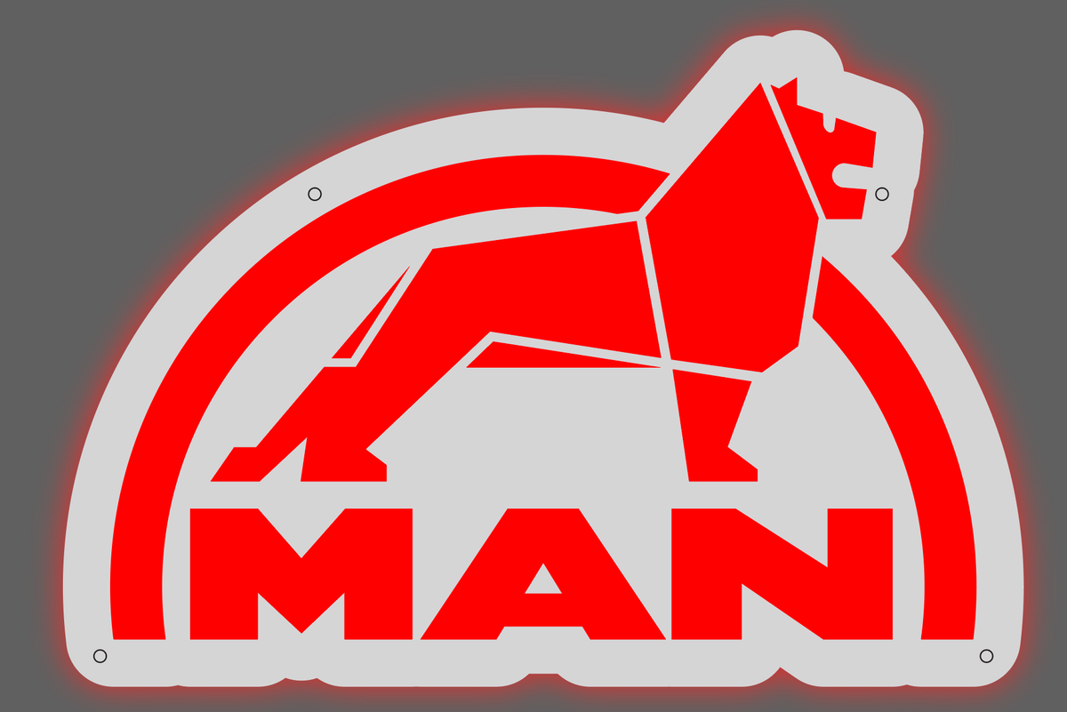 MAN Spiegelwand 62x42cm
