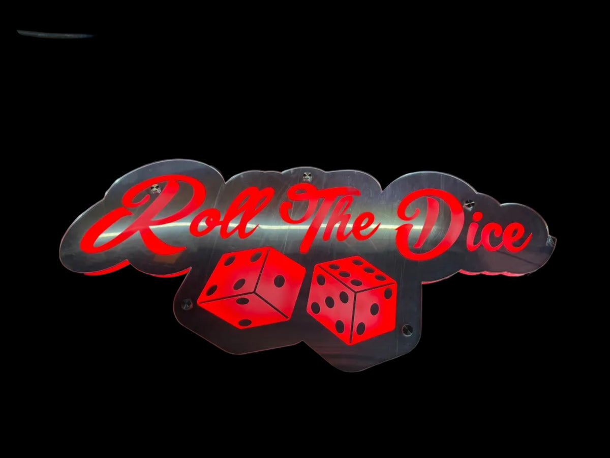 Rolll The Dice - 70x30cm