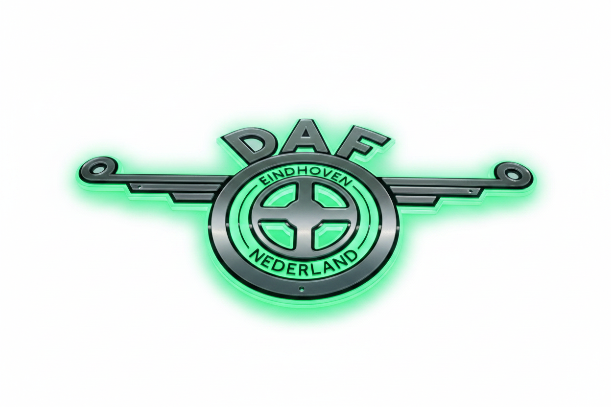 DAF LED Achterwand productfoto witte achtergrond