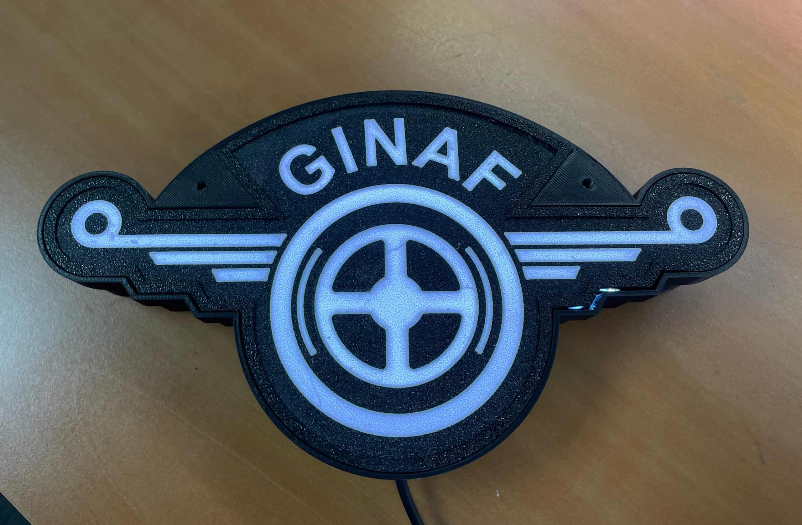 GINAF lichtbakje 3D