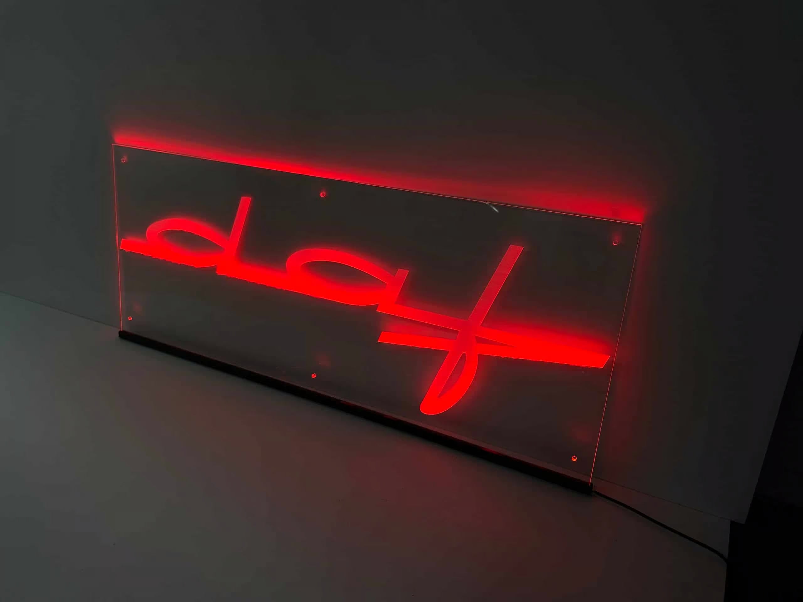 Klassisches DAF-Lichtschild - 70 x 28 cm