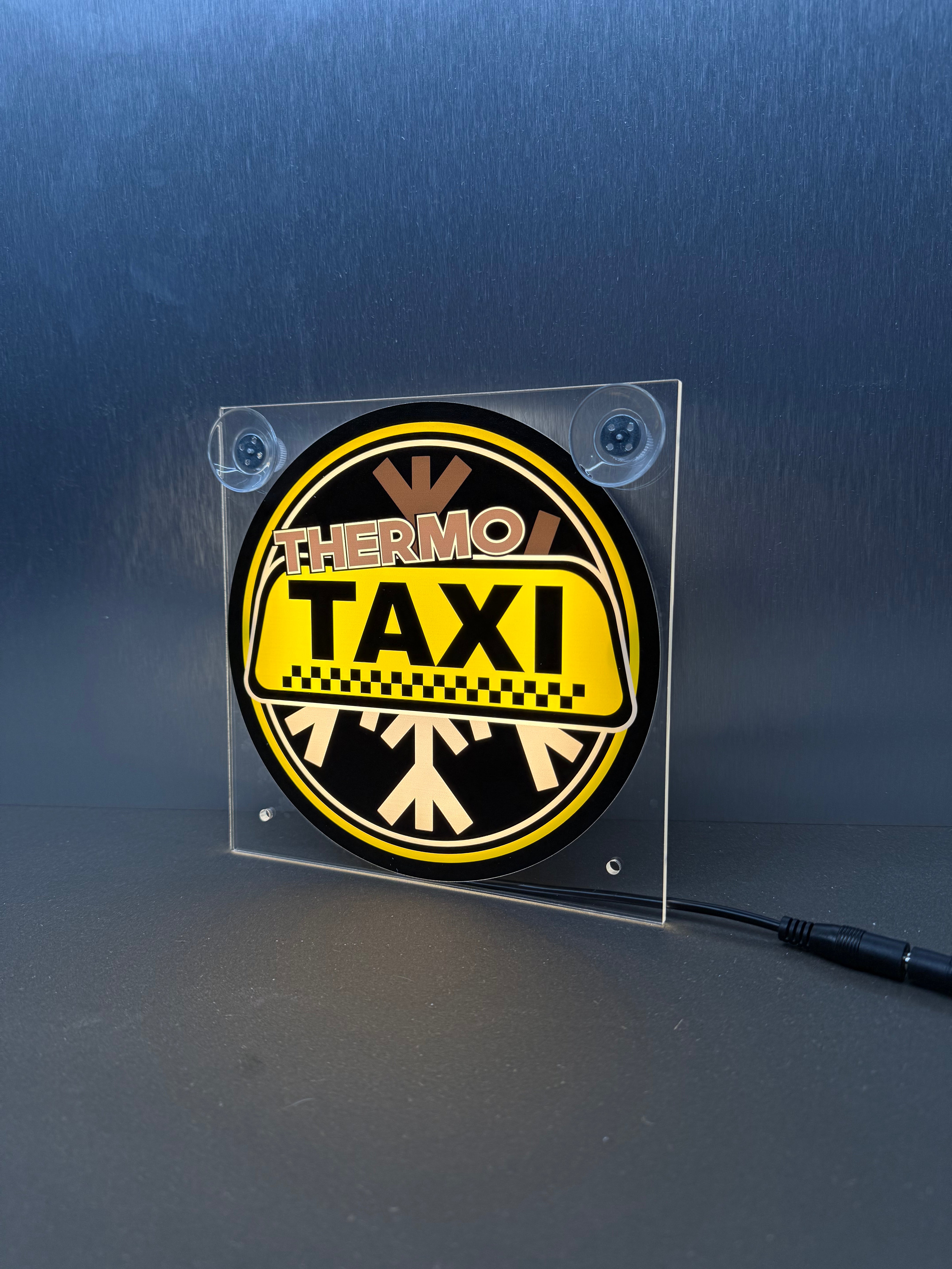 Thermo Taxi Lichtbak - 17x17cm