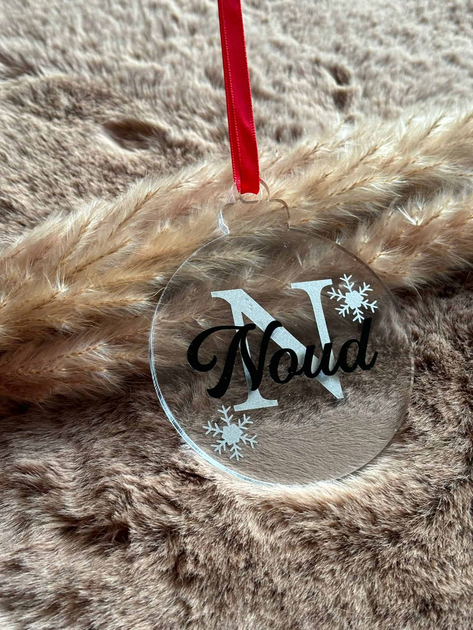 Weihnachtskugel mit Namen