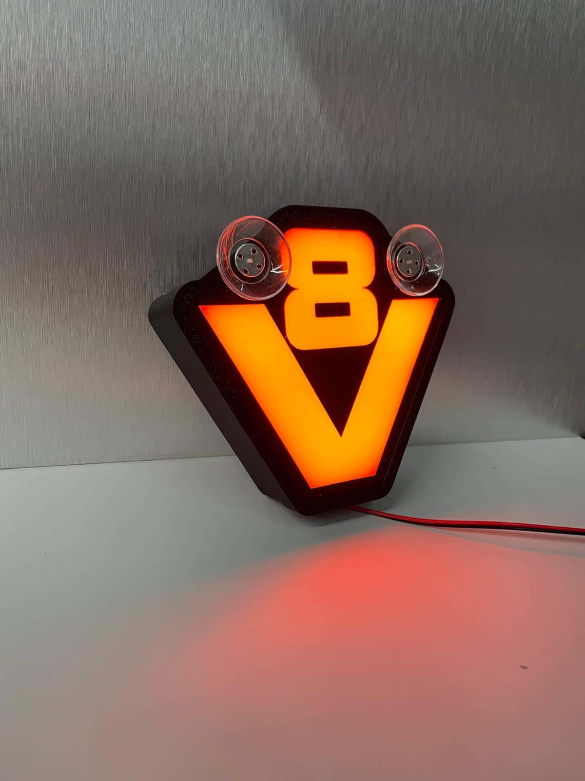 Scania V8 Old style 3D light box