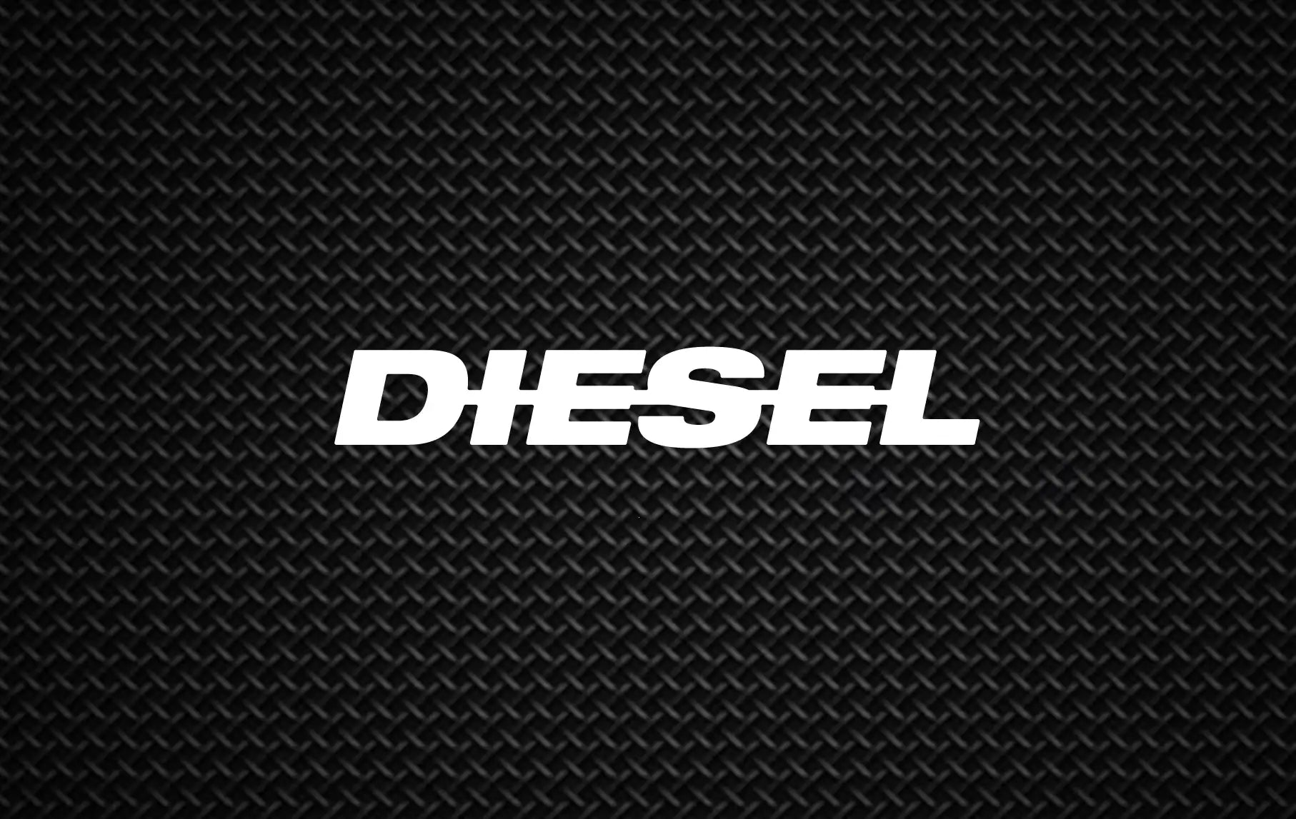 DIESEL – Weißes Plexiglas – 8 mm