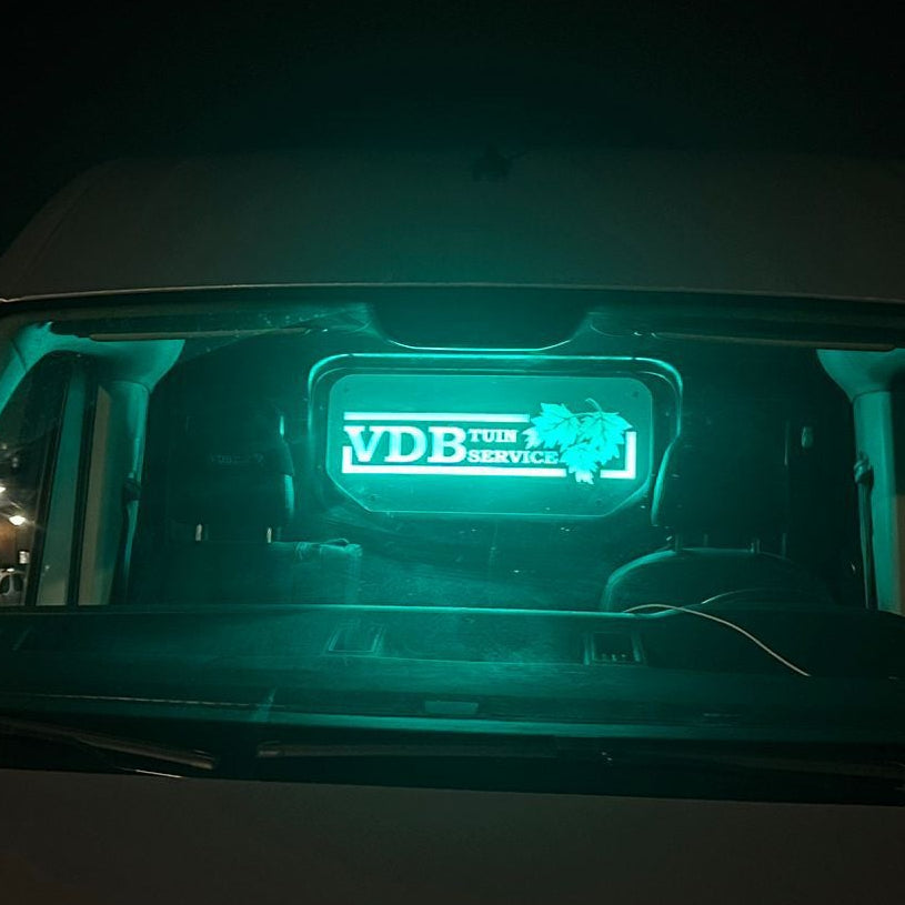 Mercedes Sprinter / VW Sprinter LED Spiegel Achterwand - 69x30cm