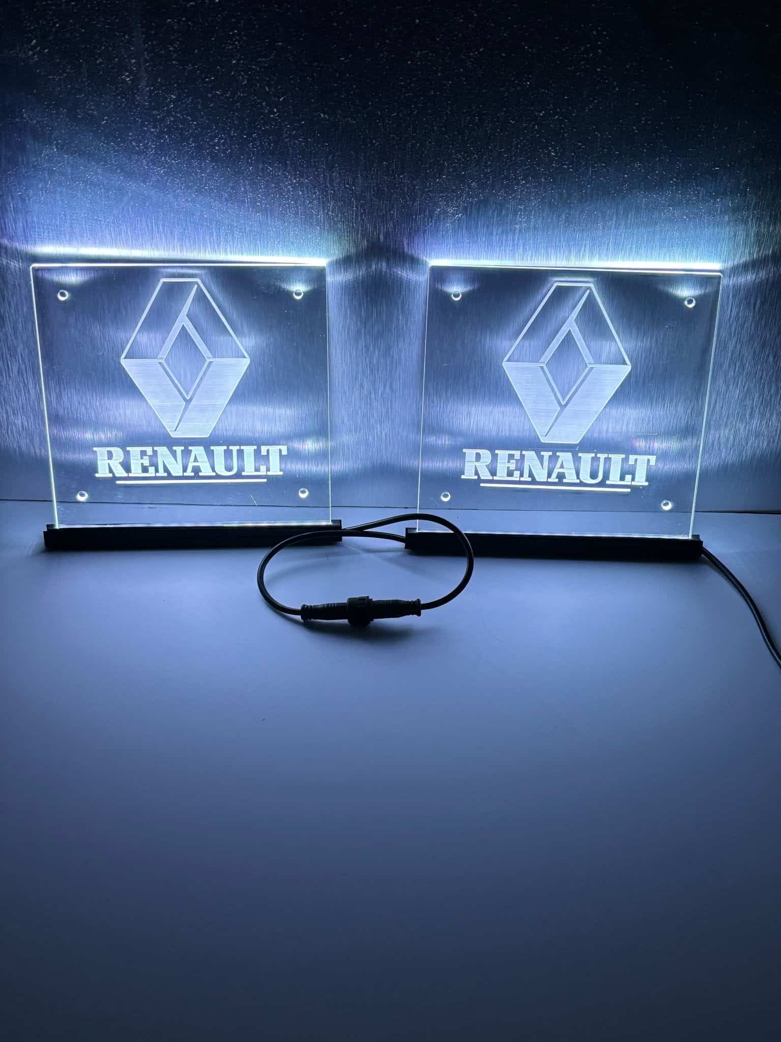 Renault LED-Tablett-Set - 15x15cm