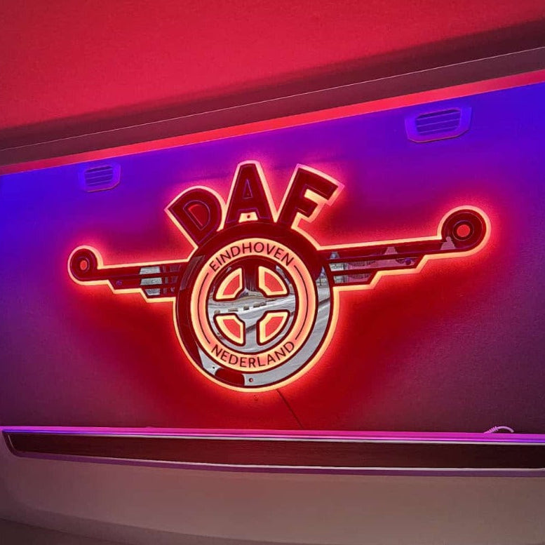 DAF LED Achterwand 3 Laags - 70x35cm