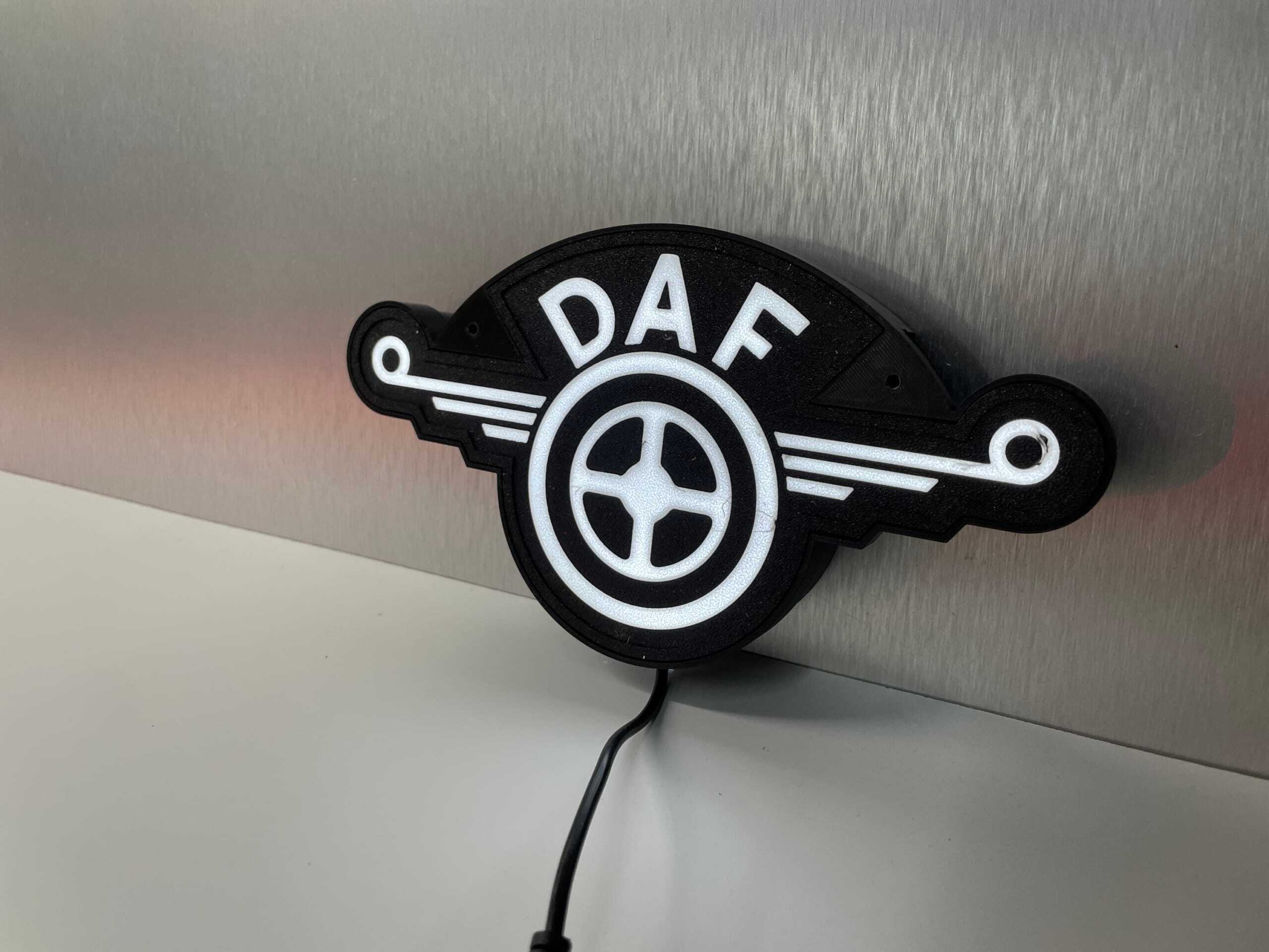 DAF Federblatt-Leuchtkasten 3D