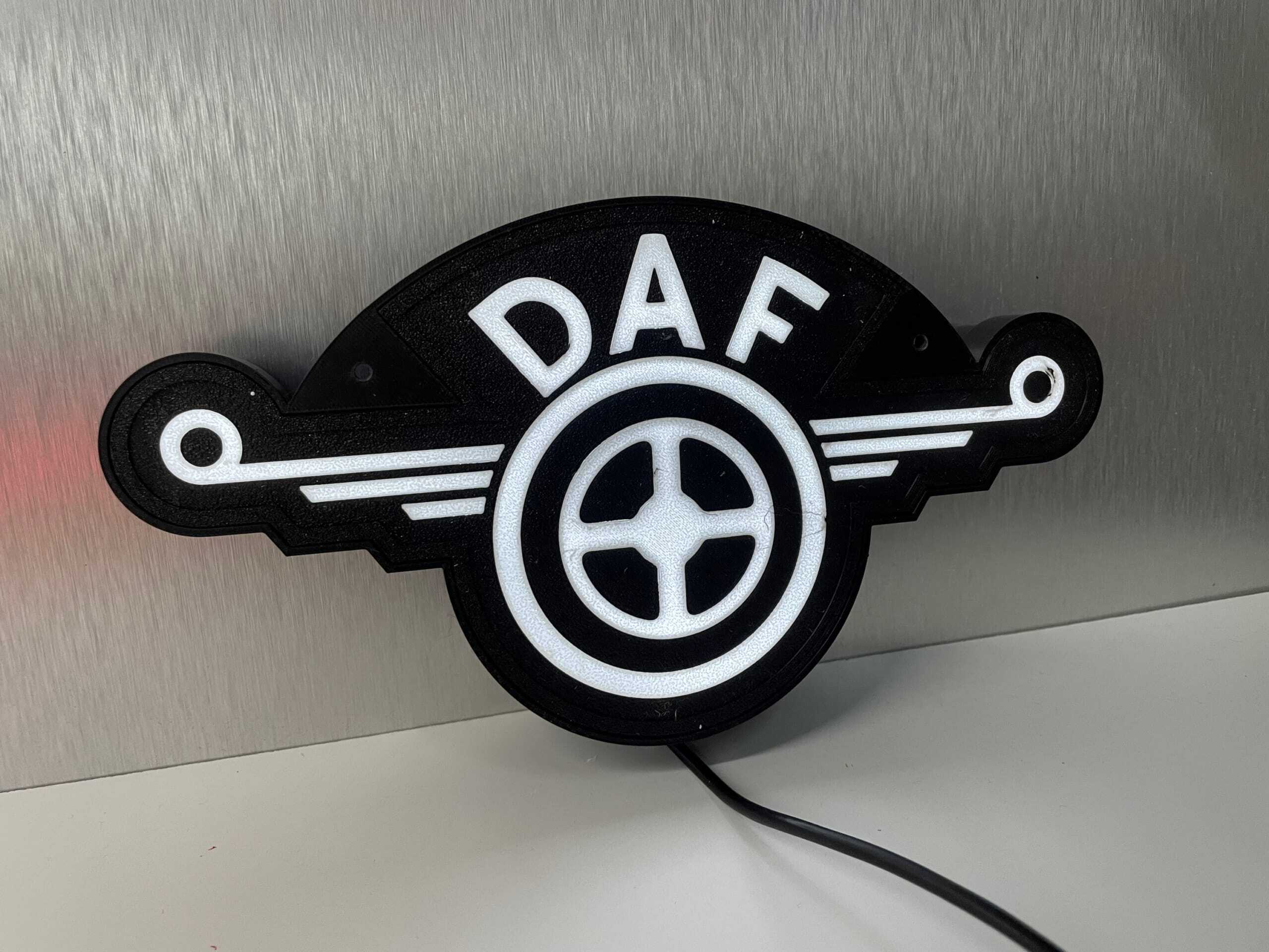 DAF Federblatt-Leuchtkasten 3D