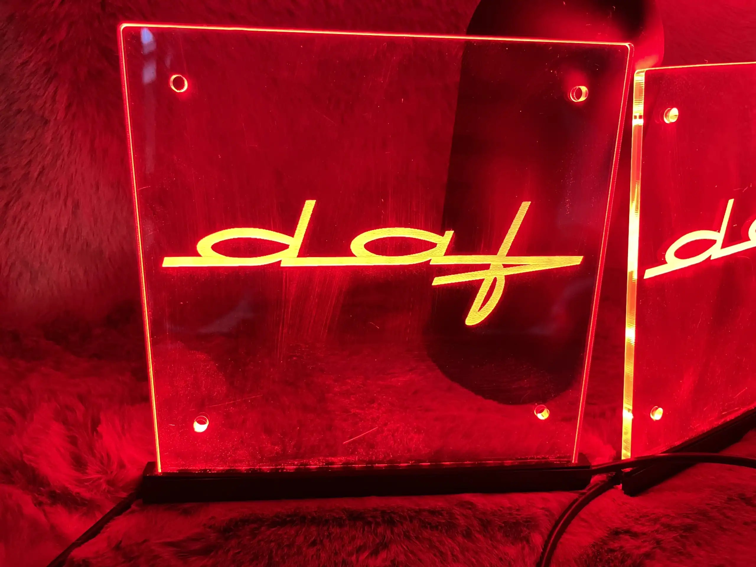 DAF LED-Tablett-Set - 15x15cm
